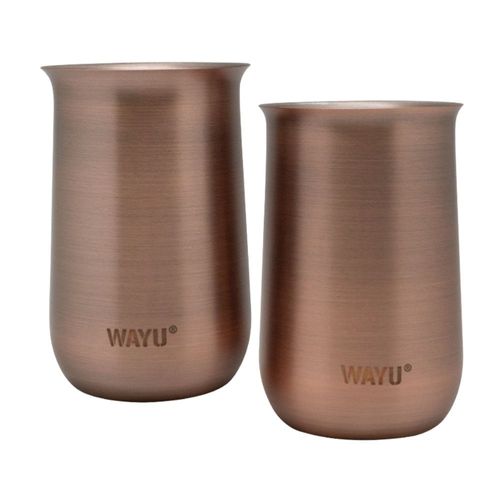 Set de 2 Vasos Aperitivo Copper Line Wayu