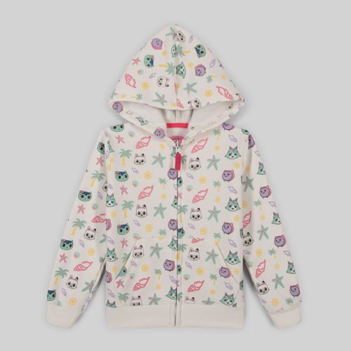 Polera Para Niña Gabby Dollhouse Frane Aop Zip