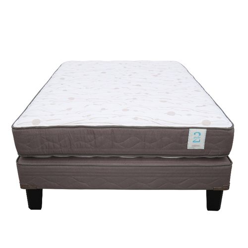 Cama Europea New Style 2 King + 2 Almohadas + Protector