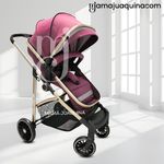 COCHE-CUNA-MOISES-EBABY-«CARRI-DELUXE»-ROSADO