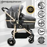 COCHE-CUNA-MOISES-EBABY-«CARRI-DELUXE»-NEGRO
