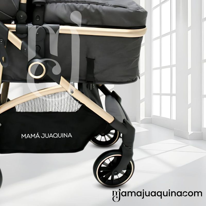 COCHE-CUNA-MOISES-EBABY-«CARRI-DELUXE»-NEGRO