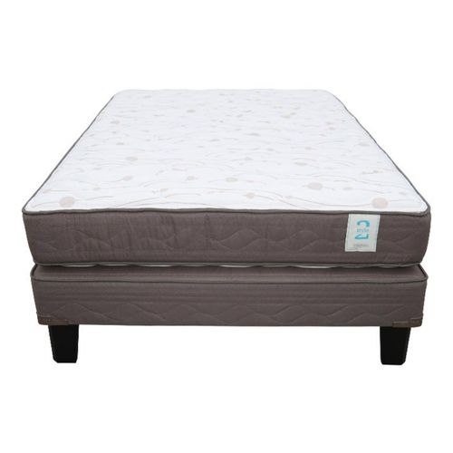 Cama Europea New Style 2 2 Plazas + 2 Almohadas + Protector