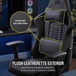 SILLA-GAMER-CORSAIR-TC100-CON-REPOSABRAZOS-2D-MATERIAL-POLIPIEL-COLOR-NEGRO