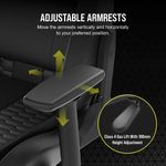SILLA-GAMER-CORSAIR-TC100-CON-REPOSABRAZOS-2D-MATERIAL-POLIPIEL-COLOR-NEGRO