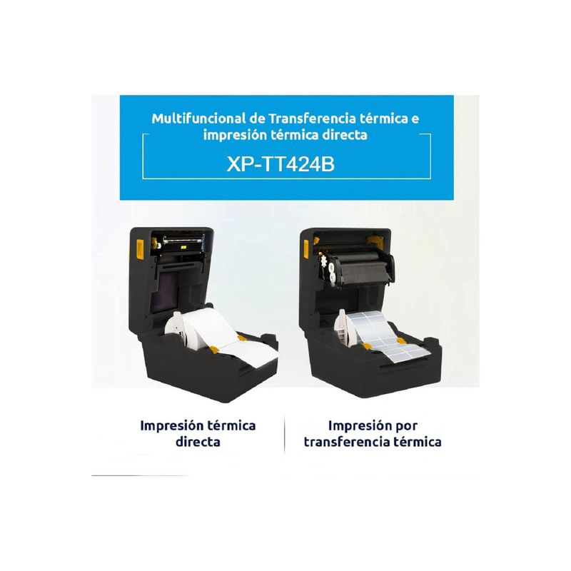 Impresora-etiquetas-transferencia-termica-codigos-barra-USB-Bluetooth-110mm
