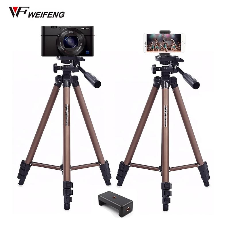 Tripode-Profesional-Parante-125-Weifeng-WT-3130---Adaptador-A-Celular