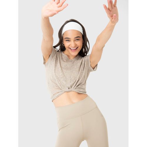 Polo Manga Corta Para Mujer Luna Beige Bsoul