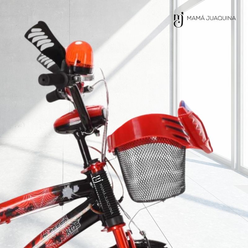 Bicicleta-Para-Niño-Aro-12-«SPIDER-BIKE»-Red