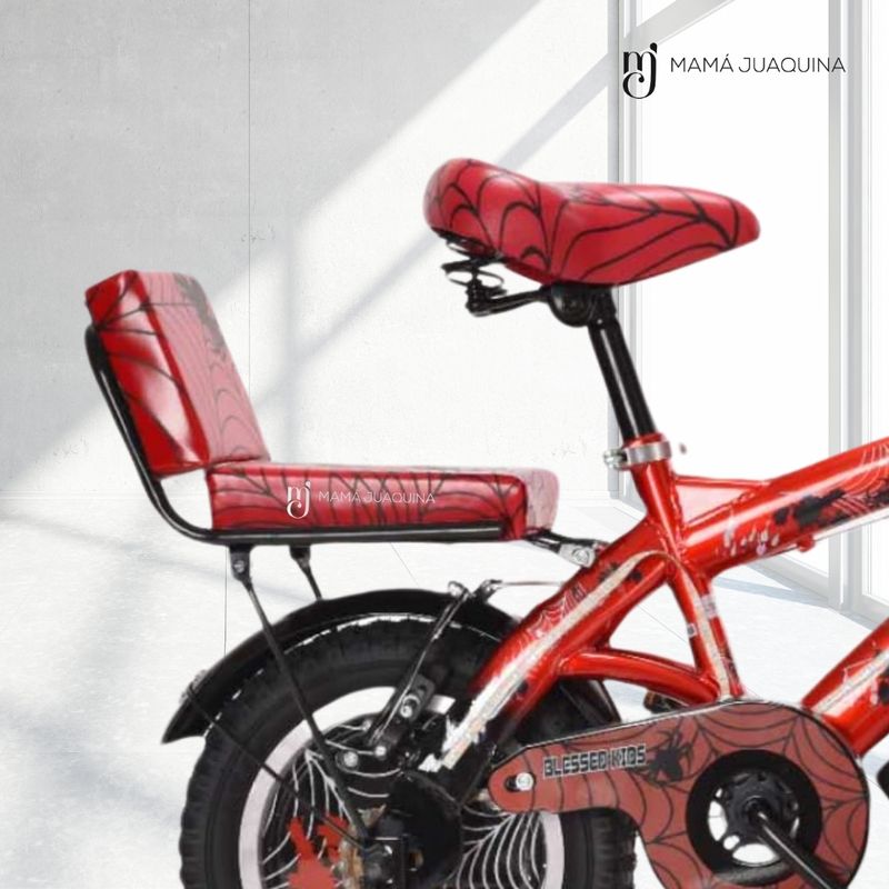 Bicicleta-Para-Niño-Aro-12-«SPIDER-BIKE»-Red