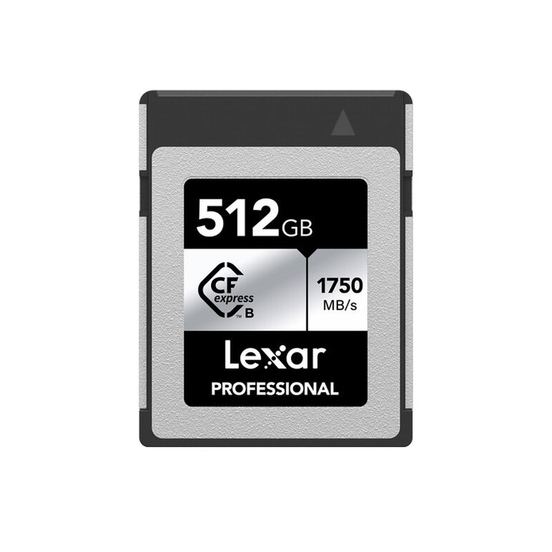 Memoria-CFexpress-Lexar-Professional-512GB-Type-B---Silver-Series---R-1750mb---W-1300mb