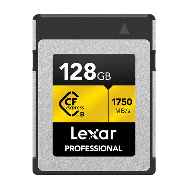 Memoria-CFexpress-Lexar-Professional-128GB-Type-B---Gold-Series---R-1750mb---W-1500mb