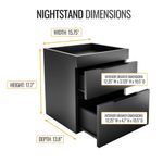 Velador-Mesa-de-Noche-Margaret-2-cajones-color-Negro-TU-MESITA