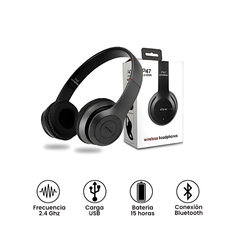 Audifonos-Diadema-Bluetooth-P47-con-MIcroSD-Manoslibres---GLOBAL-KIDS