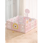 CORRAL-PARA-BEBES-Y-NIÑOS-PLEGABLE-DE-LEON-ROSADO-