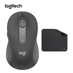 Mouse-Logitech-Signature-M650-Black----Mouse-Pad-Mouse-Antisalpicaduras