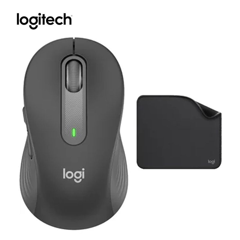 Mouse-Logitech-Signature-M650-Black----Mouse-Pad-Mouse-Antisalpicaduras