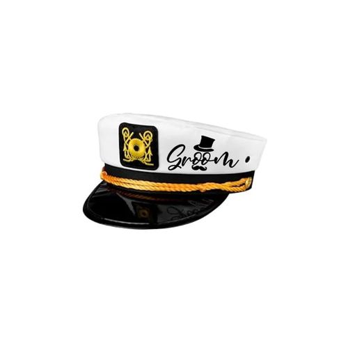 Sombrero gorro capitán novio despedida de soltero groom