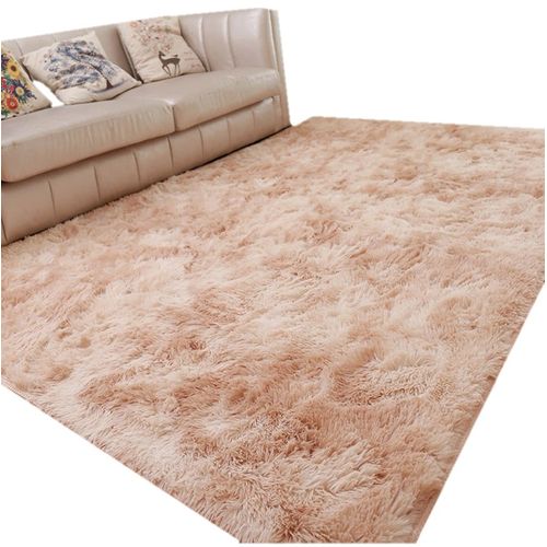 Alfombra de Felpa piso de terciopelo para sala 140CM x 2M - Beige