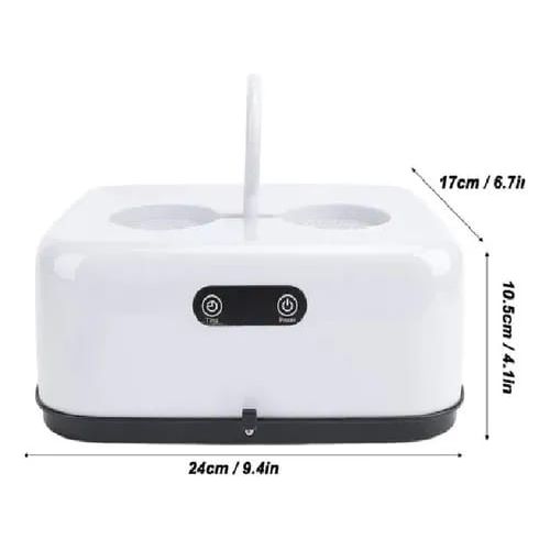 Secador de ropa eléctrico plegable