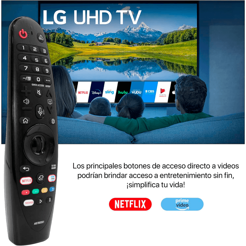 Control-Remoto-Comando-Por-Voz-Magik-Para-Tv-LG-Smart