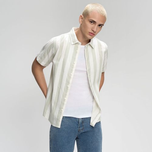 Camisa Hombre Rayada Hypnotic