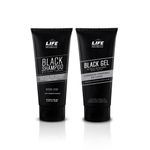 Life-For-Men-Combo-Black-Shampoo----Black-Gel