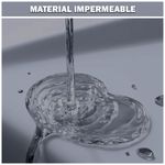 Cortina-de-Baño-Moderna-Impermeable-Accesorio-para-Ducha-U11-Plomo