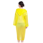 Poncho-Para-Lluvia-Ligero-Impermeable-con-capucha-y-botones-Amarillo