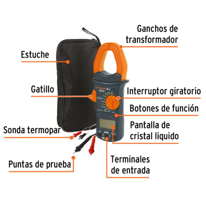 kit-pinza-amperimetrica-industrial-Destornillador-inalambrico-Truper