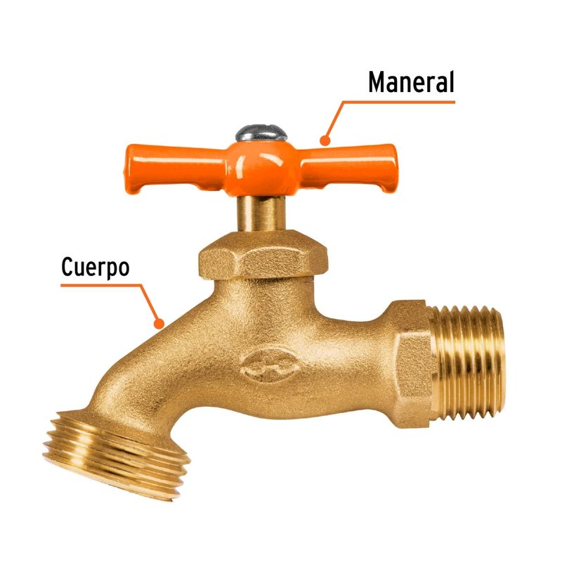 Llave-caño-de-jardin-robusto-1-2--bronce-Truper