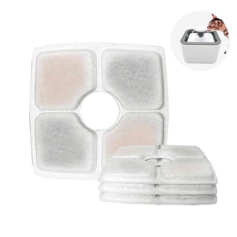 Set-de-4-Filtros-para-Fuente-de-Agua-Bebedero-–-Cuadrado