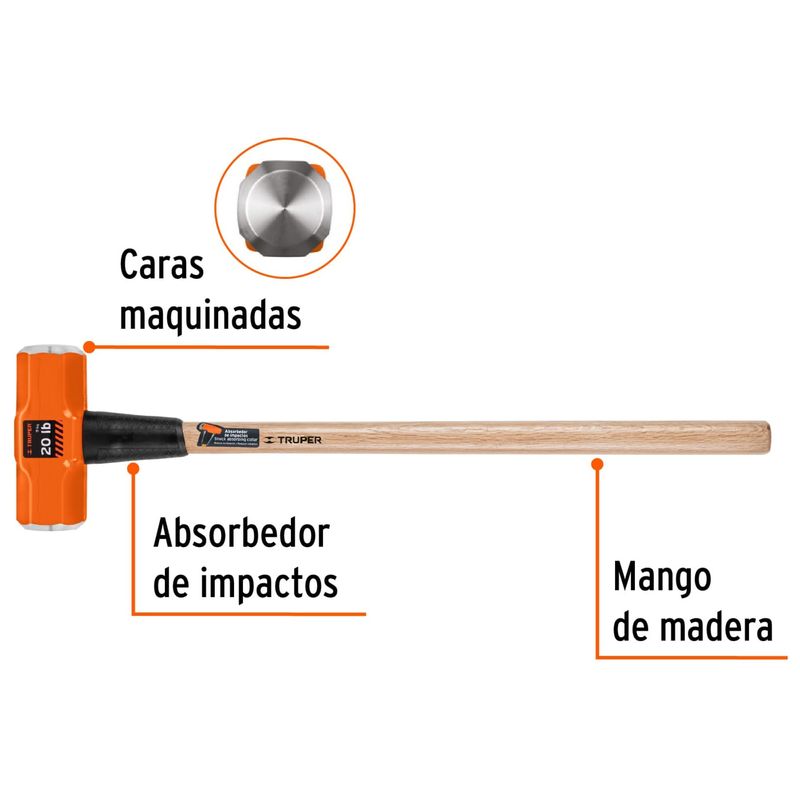 Comba--20-lb-octagonal-mango-de-madera-36--Truper