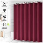 Cortina-de-Baño-Impermeable-Premium-180x180-Guinda-U88