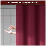 Cortina-de-Baño-Impermeable-Premium-180x180-Guinda-U88
