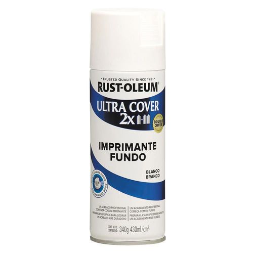 Aerosol Multiusos Rust Oleum Ultra Cover 2x Imprimante Blanco 340 gr