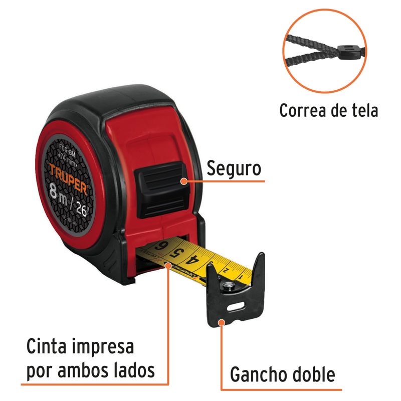 Wincha-Cinta-Metrica-8m-Truper-contra-impacto