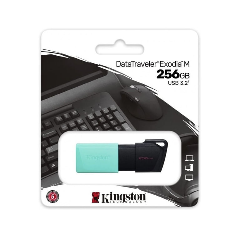 Memoria-USB-Kingston-DataTraveler-Exodia-M-256GB-USB-32-Gen-1
