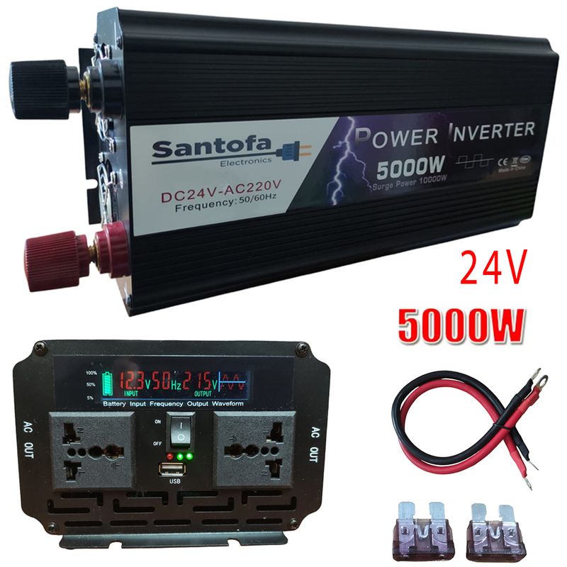 Inversor-De-Corriente-24v-A-220v-5000w-1-Usb-2-Sockets-Lcd