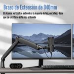 Fifine---Brazo-para-Microfono-BM66-Premium-Boom---Negro