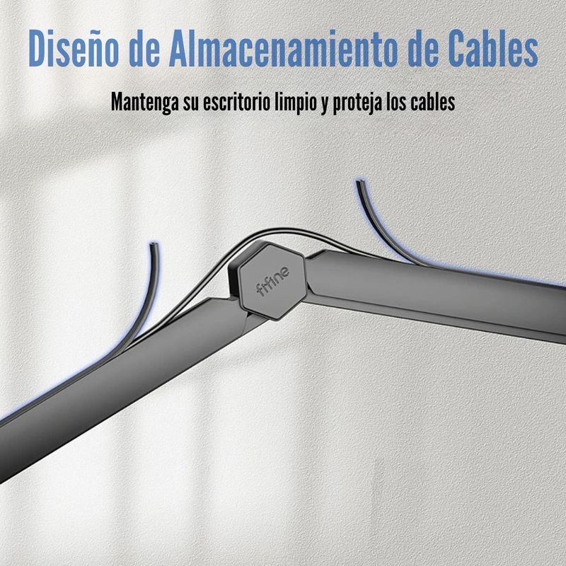 Fifine---Brazo-para-Microfono-BM66-Premium-Boom---Negro