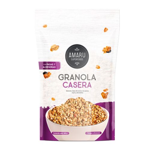 Granola Casera AMARU Doypack 400g