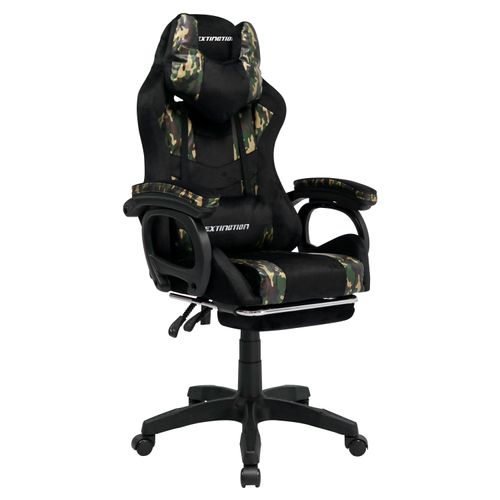 Silla Gamer Extingtion Sapp Gamuza-Cuerina Color Camuflaje