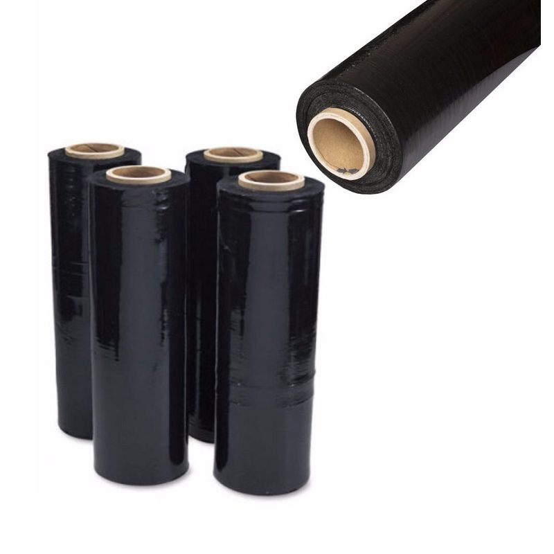 Stretch-Film-de-embalaje-1-Kg-Plastico-Negro