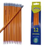 Lapices-hezagonal-lapiz-con-borrador-set-de-12-Amarillos