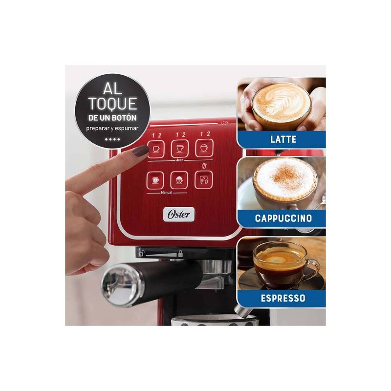 Cafetera-Oster®-PrimaLatte™-Touch-BVSTEM6801R