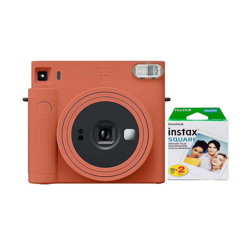Camara-Fujifilm-Instax-Square-SQ1-Terracota---Pack-Pelicula-Square-x20