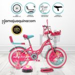 Bicicleta-Para-Niña-Aro-16-«PRINCESS-ROYAL-II»-Light-Blue