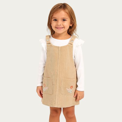 Vestido Para Niña Circus Corduroy