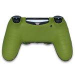 Funda-de-Silicona-para-mando-PS4-Camuflaje-Verde-Oscuro